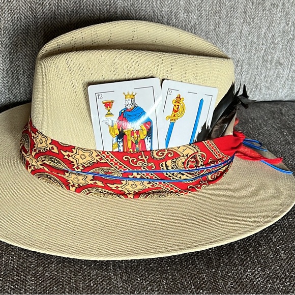 hand painted summer hats - Picture 2 of 10
